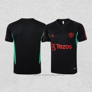 Camiseta de Entrenamiento Manchester United 23-24 Negro