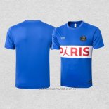 Camiseta de Entrenamiento Paris Saint-Germain 2020-21 Azul