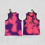 Camiseta de Entrenamiento Paris Saint-Germain 21-22 Sin Mangas Purpura