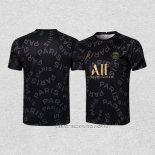 Camiseta de Entrenamiento Paris Saint-Germain Jordan 21-22 Negro