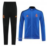 Chandal de Chaqueta del Real Madrid 21-22 Azul