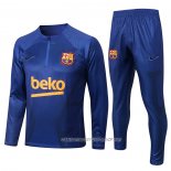 Chandal de Sudadera del Barcelona 22-23 Azul