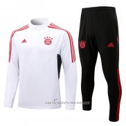 Chandal de Sudadera del Bayern Munich 22-23 Blanco