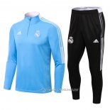 Chandal de Sudadera del Real Madrid 21-22 Azul